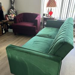 Futon Couch And Chair 