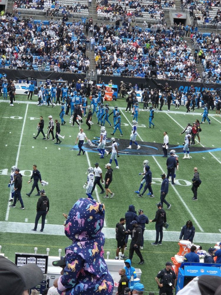 PANTHERS VS Rams ON THE 50 YARD LINE SILVER CLUB