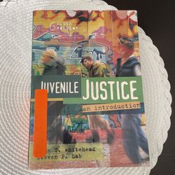 Juvenile Justice An Introduction Sixth Edition
