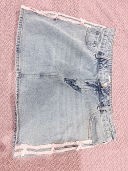 Jean skirt