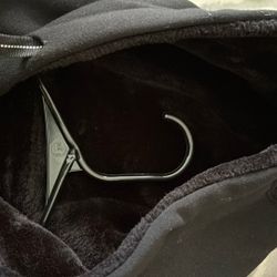 Black Pro Club Hoodie W Fuzz Inside 