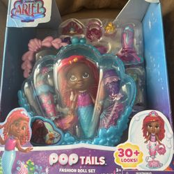 Disney Junior Ariel POPtails Fashion Doll Set