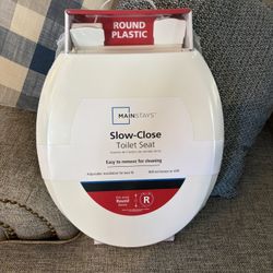New White Toilet Seat