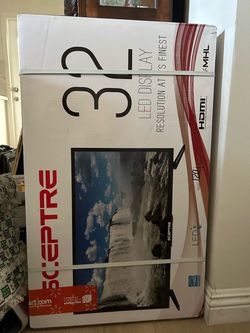 SCEPTRE 32” LED DISPLAY TV