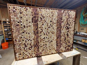 Cork board 3' x 4' all natural full cork