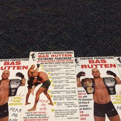 BasRutten 10-Volume Extreme Pancrase Instructional VHS Video Series
