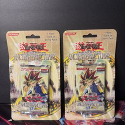 (1) Yugioh Factory Sealed Ancient Sanctuary Blister Booster Pack Unlimited Brand New