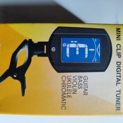 Mini Clip Digital Tuner . Guitar,Bass,Violin