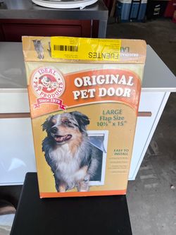 Ideal Pet Products Original Pet Door – Large, Used in box