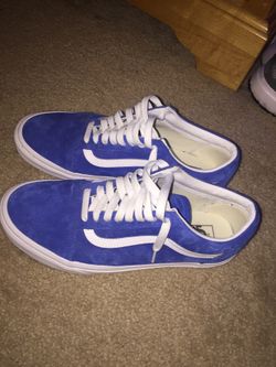 Blue Suede Vans