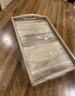Farmhouse Wooden Tray