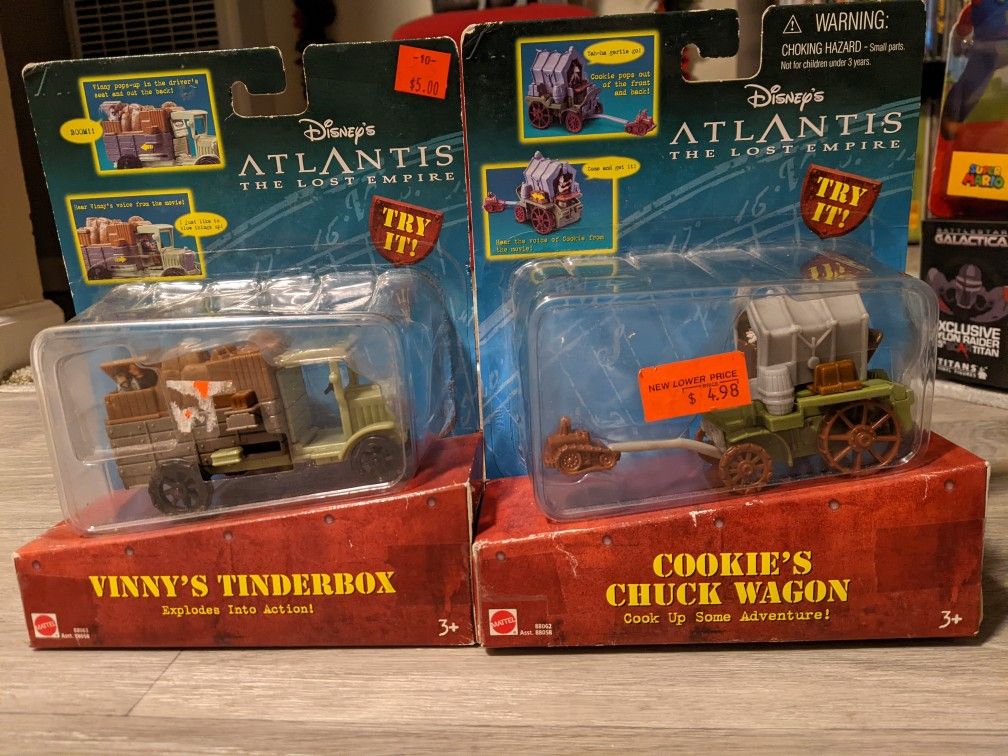 Atlantis The Lost Empire Original Toys