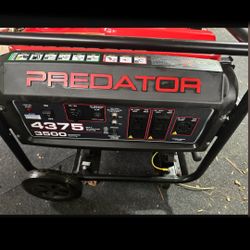 Predator 4375 Gas generator 