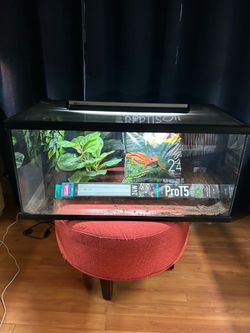 Reptile tank 36x18x18
