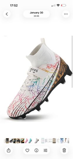 Ginni High-Top Soccer Cleats