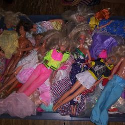 Vintage Barbies 1960s to 1970s