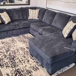Sectional Couch With Chaise 💛 No Needed Credit Check 💛 $39 Down Payment with Financing