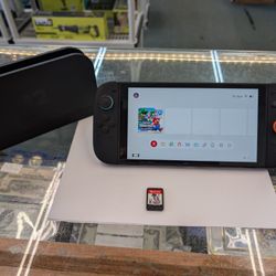 Nintendo Switch 2 Black 256GB Video Game System W/Dock And Super Mario Bros Wonder Game Great!!!!