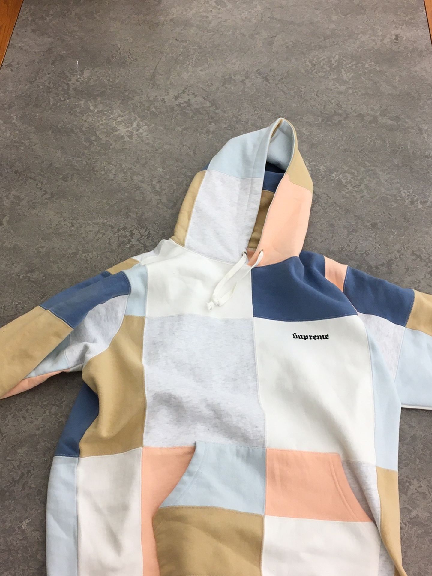 Patchwork Supreme Hoodie