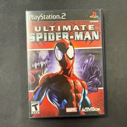 Ultimate Spider-Man (PlayStation 2, 2005) PS2 Complete CIB Marvel