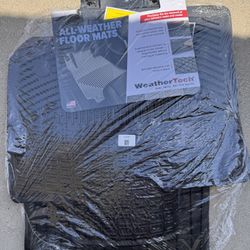 Weather Tech Floor Mats-full Set Front And Rear