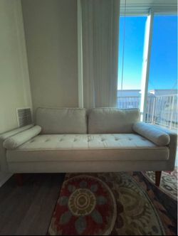 2 Seater Sofa, 68 inch Fabric Couches for Living Room