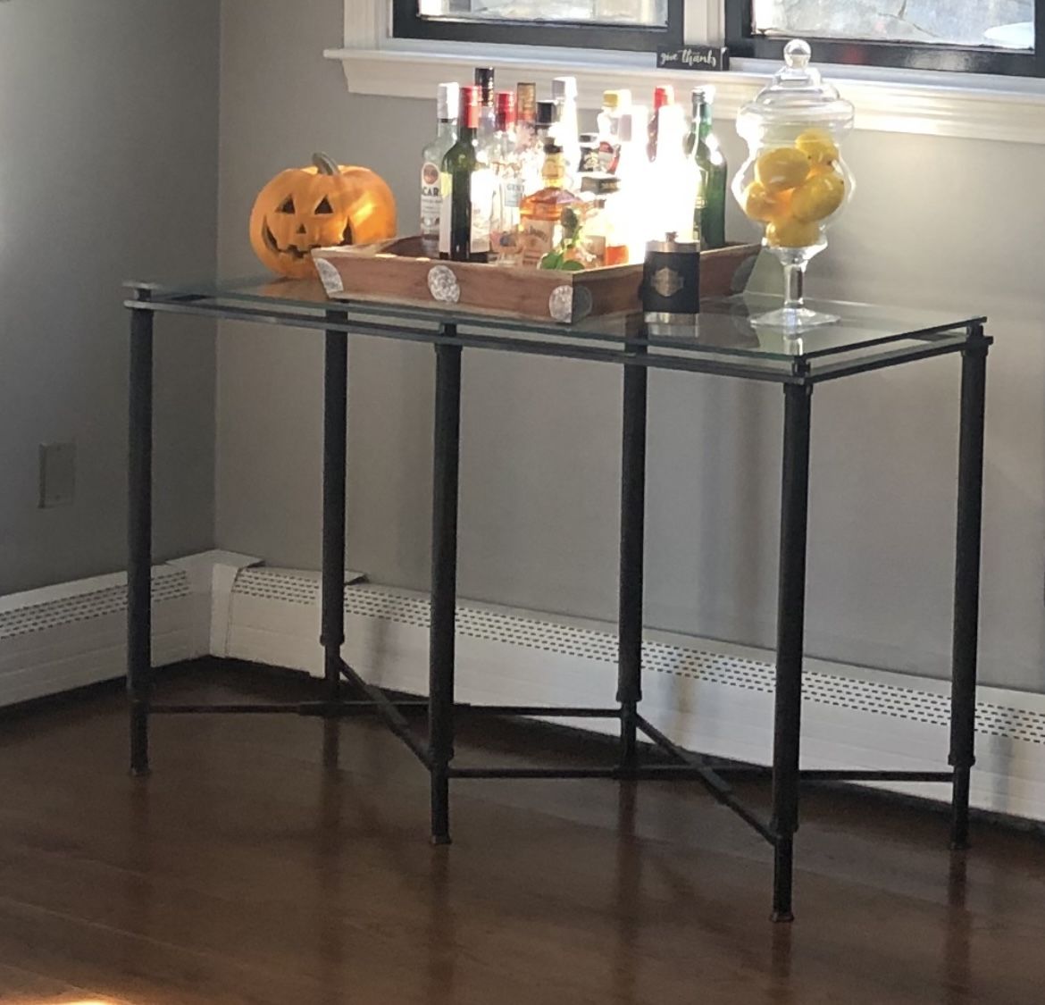 Accent Glass Table