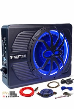 Seventour 10in powered subwoofer 800w peak