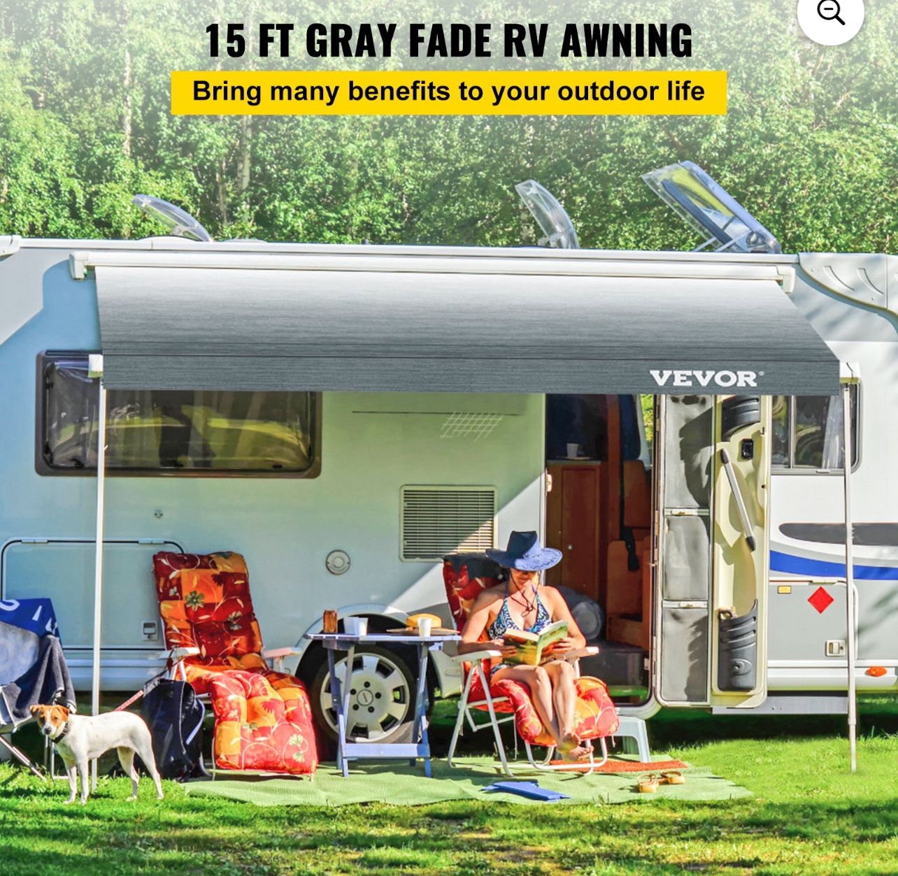 Waterproof Camper Awning Replacement Fabric
