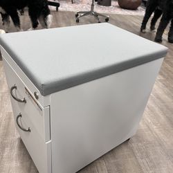 File Cabinet With Cushion Top