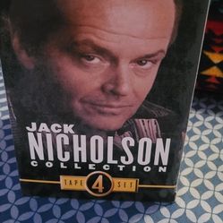 Jack Nicholson Collection  4 Pack VHS