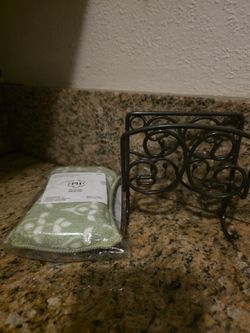 Princess House Esponja Y Base De Metal Para La Esponja ( Leer Detalles)