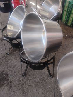 Cazo de acero doublr fondo de 50lbs solo 120