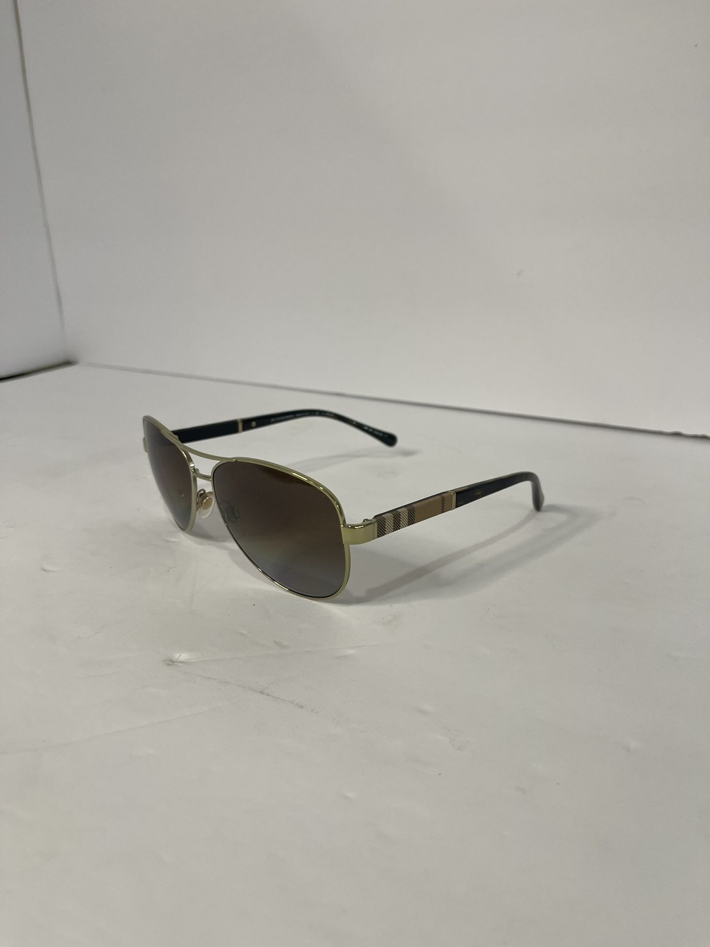 BURBERRY BE3080 Gold / Brown Gradient 59 mm Women's Sunglasses