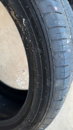 275/40ZR20 Spare Tire
