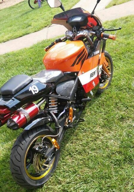 Black&Orange Repsol Limited Edition superpocket bike