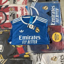 Real Madrid 3rd Kit Soccer Jersey