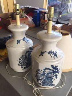 Two Oriental Lamps (good condition)