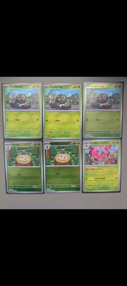Pokemon cards ( Grass Types)