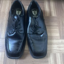 Black Leather Dress Shoes