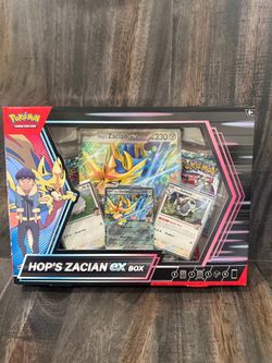 Pokemon Hop's Zacian ex Box • Miscellaneous Cards & Products