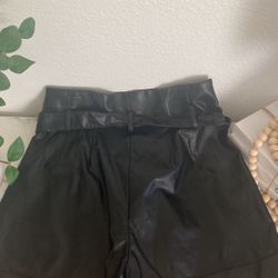 Leather Shorts