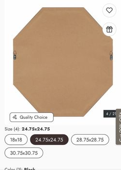 octagonal mirror