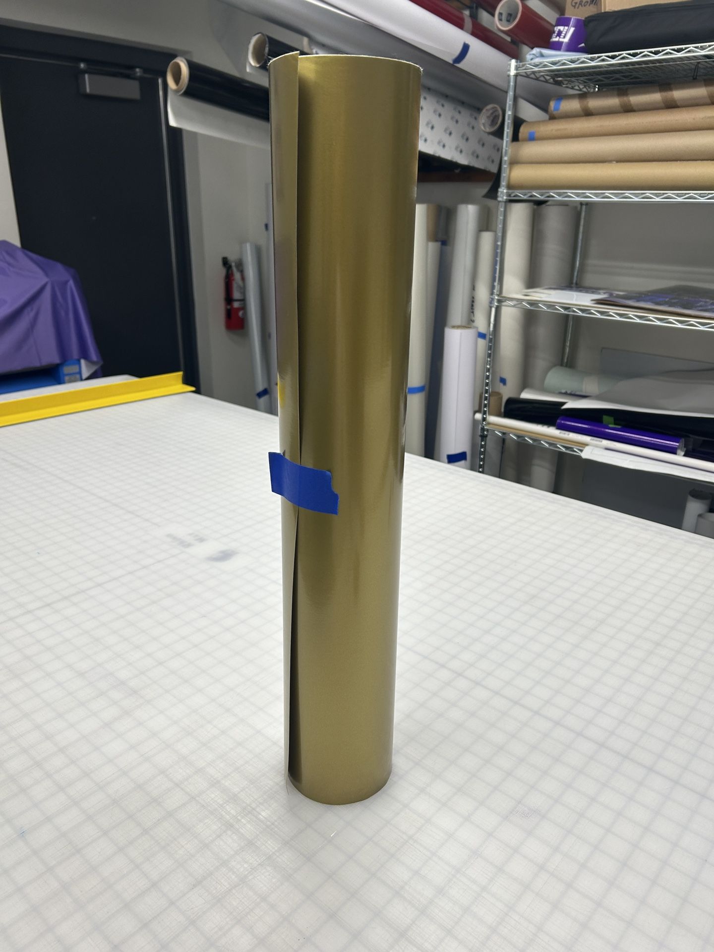 Gold Permanent Adhesive Vinyl