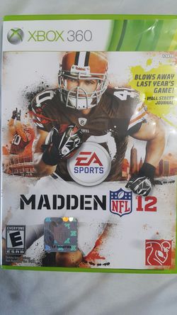 MADDEN 12 FOR XBOX 360