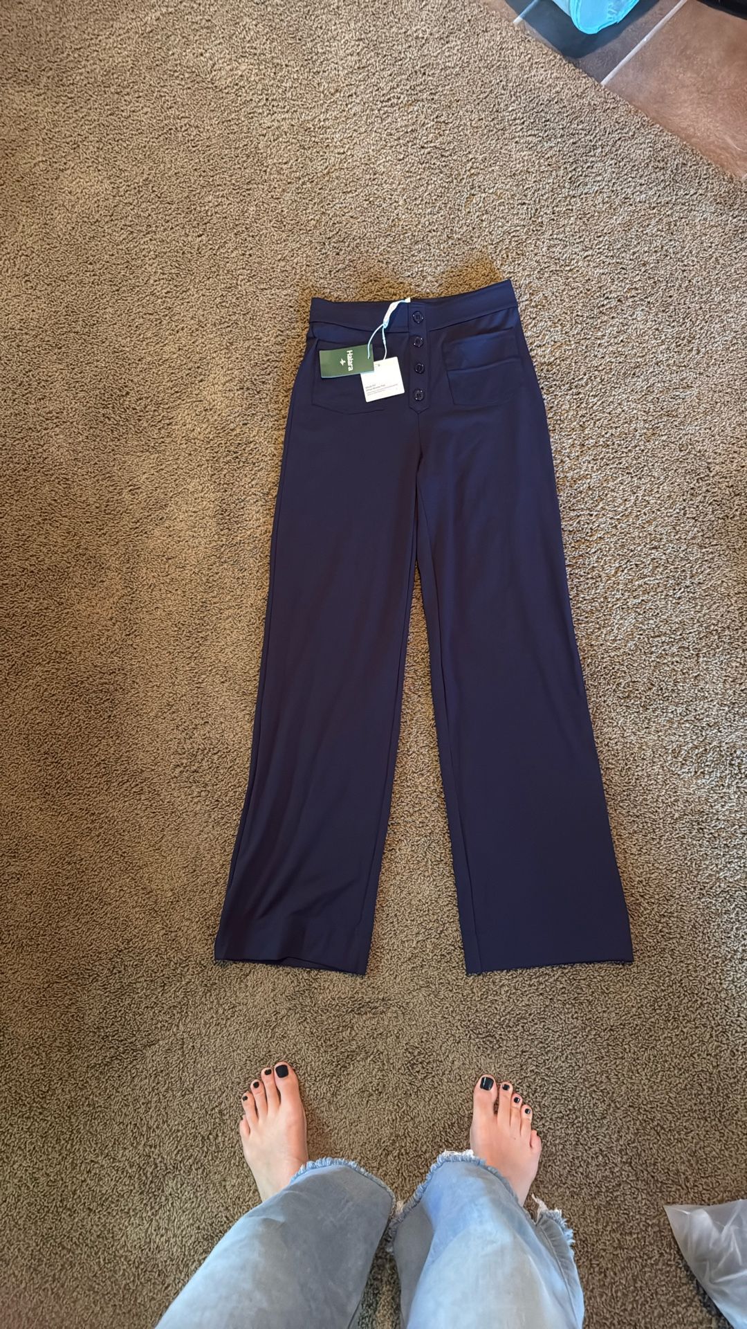 High Waisted Casual Pants