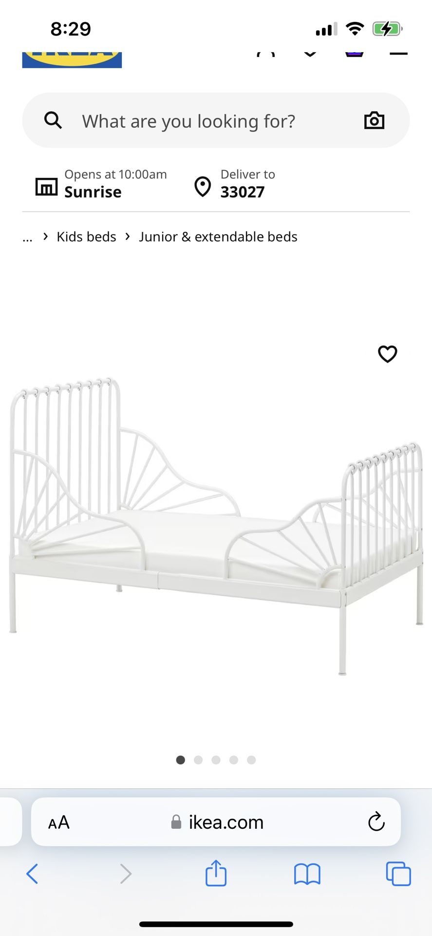 TWO IKEA Twin Beds