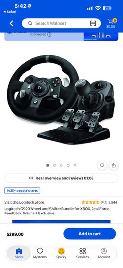 Logitech g920 with shifter