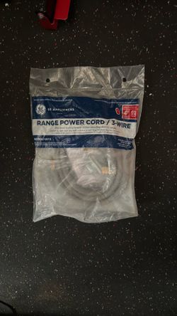 3 wire range power chord