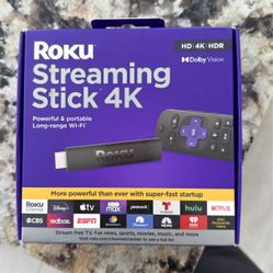 Rokus Streaming Stick 4 K